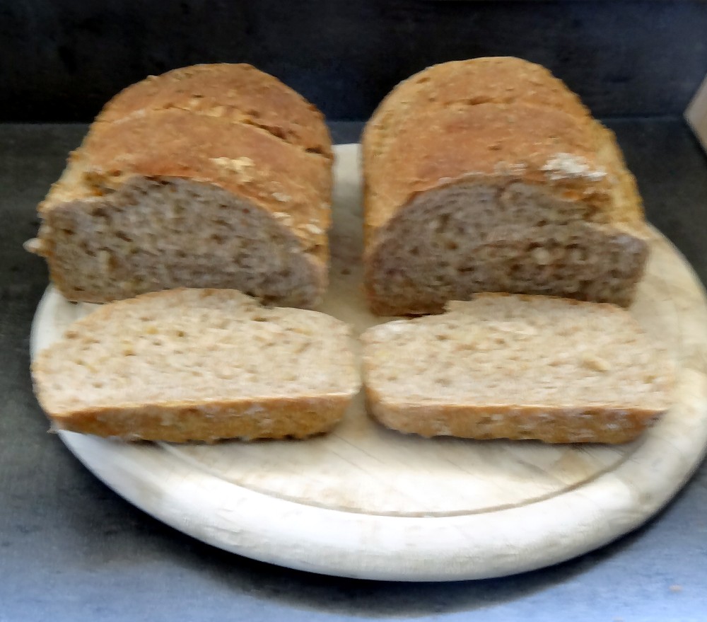 Bulgur Brot gebacken1