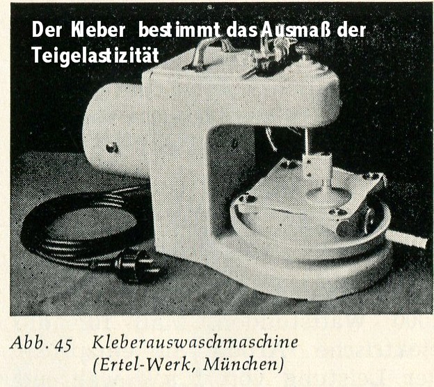 Kleberauswaschmaschine